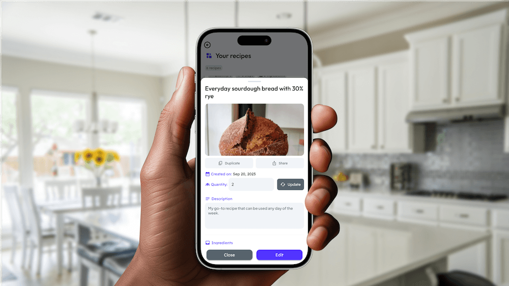 Homebaker App